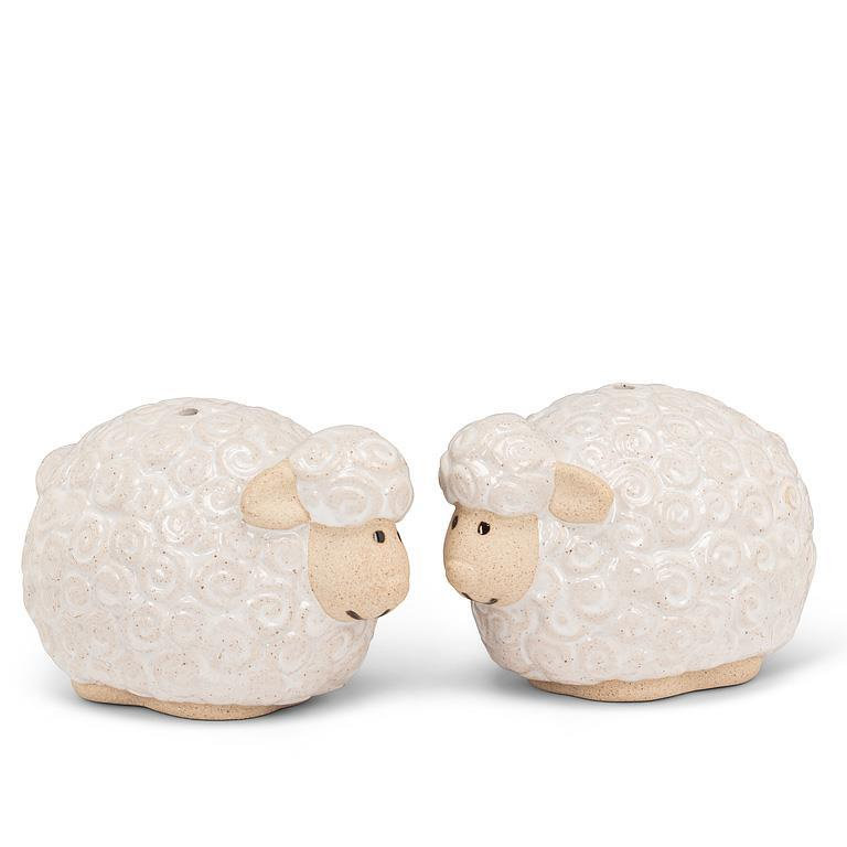 Curly Coat Sheep Salt & Pepper Shaker