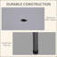 Table de nettoyage pliable portative 4pi