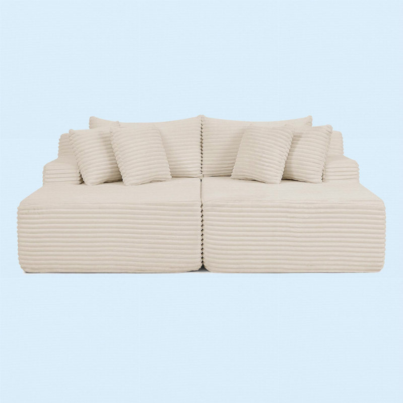 Méridienne Boneless, Beige