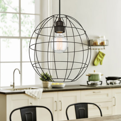 Luminaire suspendu sphère 1 lumière Armonk
