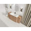 Meuble-lavabo autoportant 64 po avec lavabo en céramique blanche 64 po-825819505