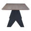Table de salle à manger rectangulaire espresso
