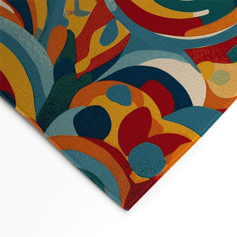 Snappy Shimmer Indoor And Outdoor Area Rug, Rectangle 1'6" x 2'6"