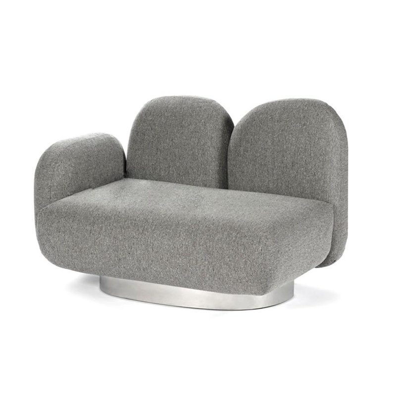 Chaise en pin simple, Orienté à gauche (vu de face)