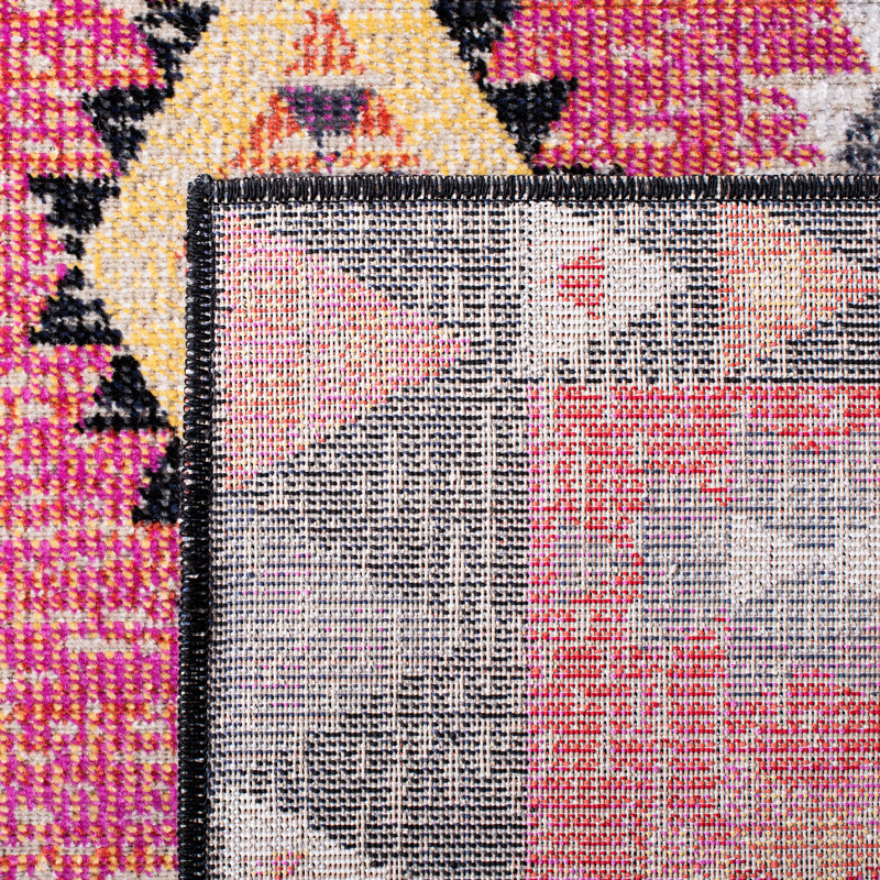 Tapis intérieur / extérieur Lilia 200 Southwestern, Tapis de couloir 2 pi 3 po x 8 pi