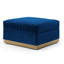 Repose-pieds rembourré en velours capitonné Contemporary-762094460