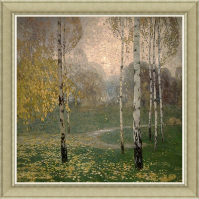 Birch Trees Giclee On Canvas by A. Kalvoda