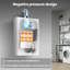 Fogatti InstaGas Classic Propane Gas Tankless Water Heater 120,000 BTU, Up to 5.1 GPM Instant Hot Water Heater LP for 4 People, Indoor Installation, CSA Certified, Single o Booster Unit, White