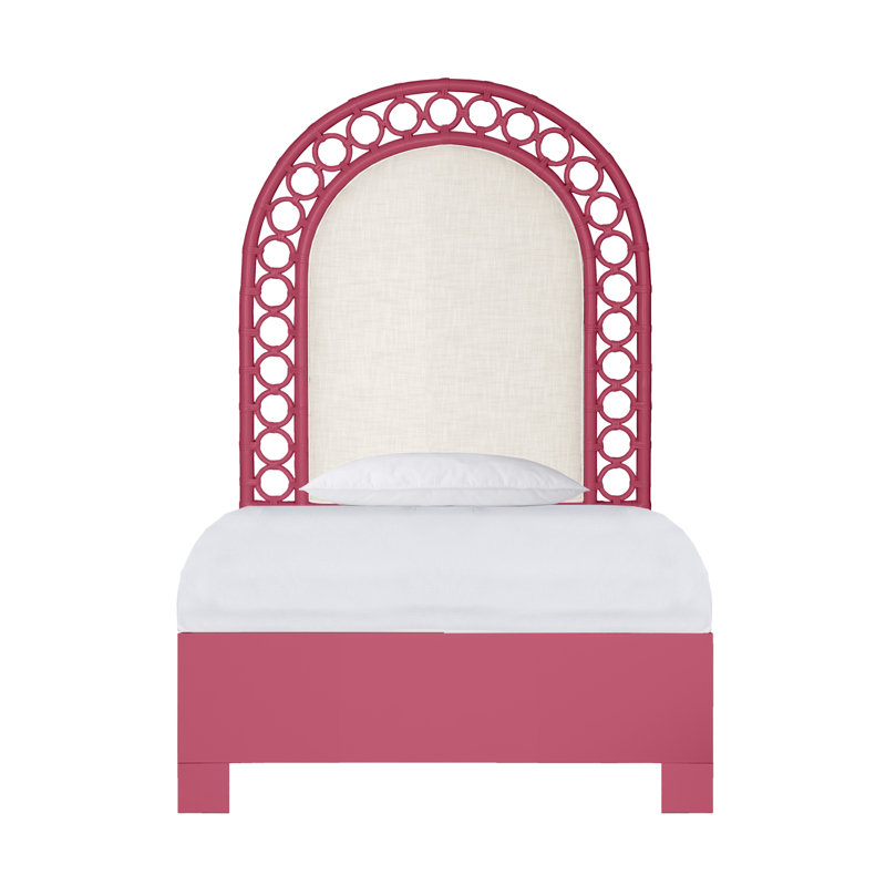 Solana Standard Bed, Twin Extra Long, Hot Pink