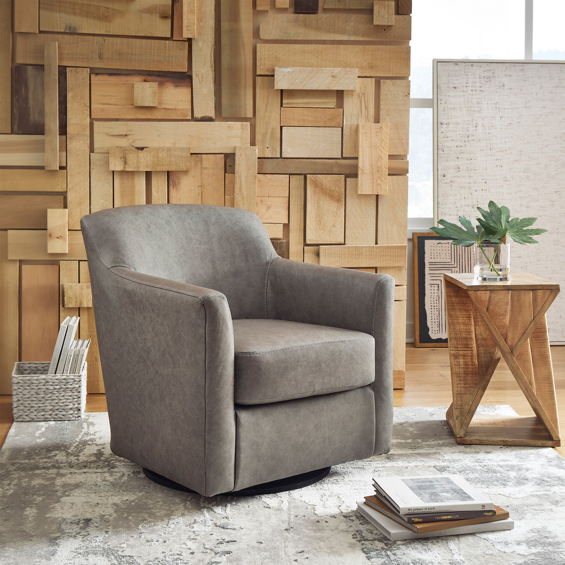 Ebern Designs Bradney Swivel Accent Chair & Reviews - Wayfair Canada