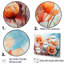 Vivid Poppy Moments II - Poppies, ensemble d'art sur toile-107750830-107750838