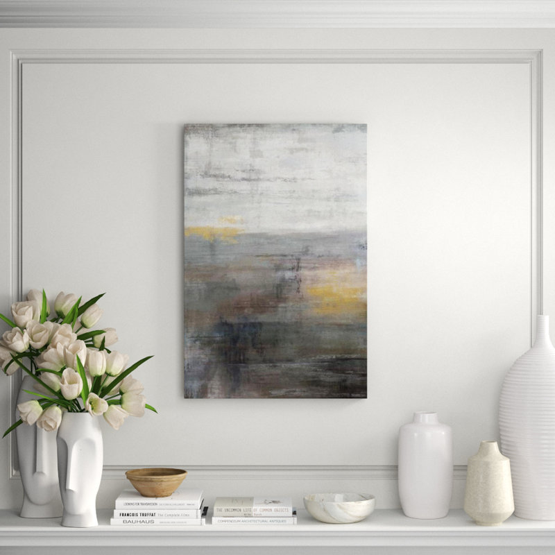 Tranquil Twilight Painting by Sky Paisley, Outdoor, 60" H x 40" W x 1.5" D