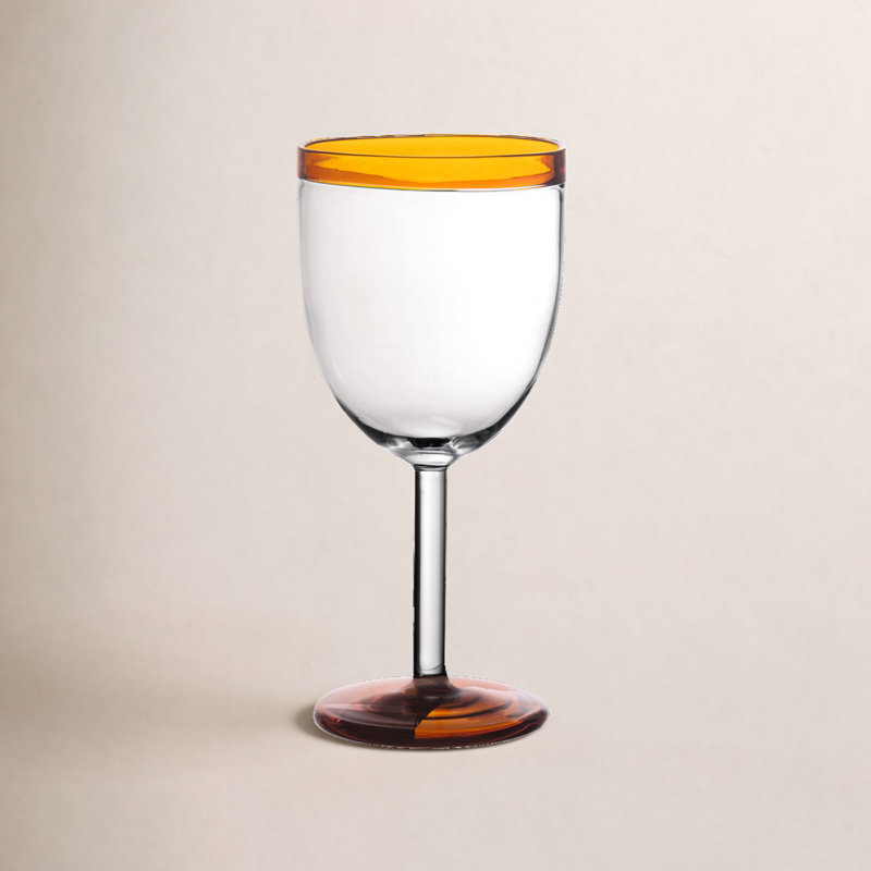 Verre borosilicaté 10 oz. Bleu, Ambre