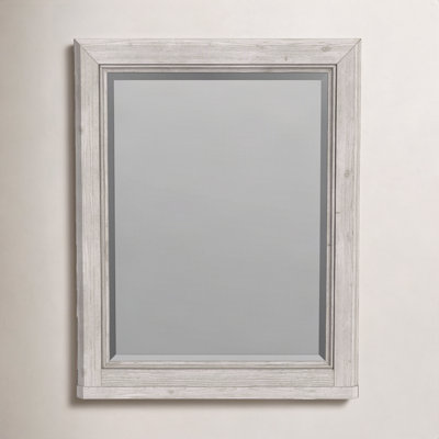 Jemma 32" Solid Wood Wall Mirror