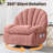 Wide Modern Style Accent Swivel And Rocker Recliner Chair-670688169-648765892