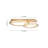 Modern Geometric 2-Circle Dimmable LED Semi-Flush Mount