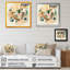 «Warm Minimalist Circular Abstract II», peinture sur toile-140564762-140564763