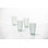 Fortessa Archie Glass, 14.8 Ounce Iced Beverage Glass (Set of 6), Verde Green