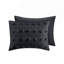 Ensemble de housse de couette en jacquard à 2 pinces pour lit simple / simple XL avec envers en microfibre, antimicrobien et certifié OEKO-TEX-122502148-122502153