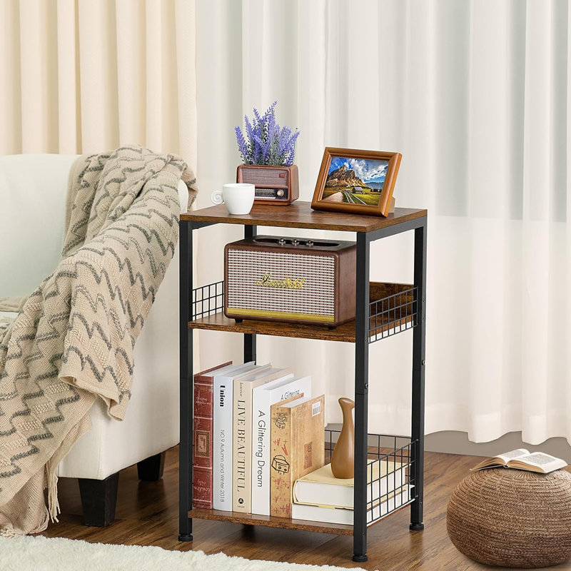 Tablettes H 25,67 po, Brun rétro
