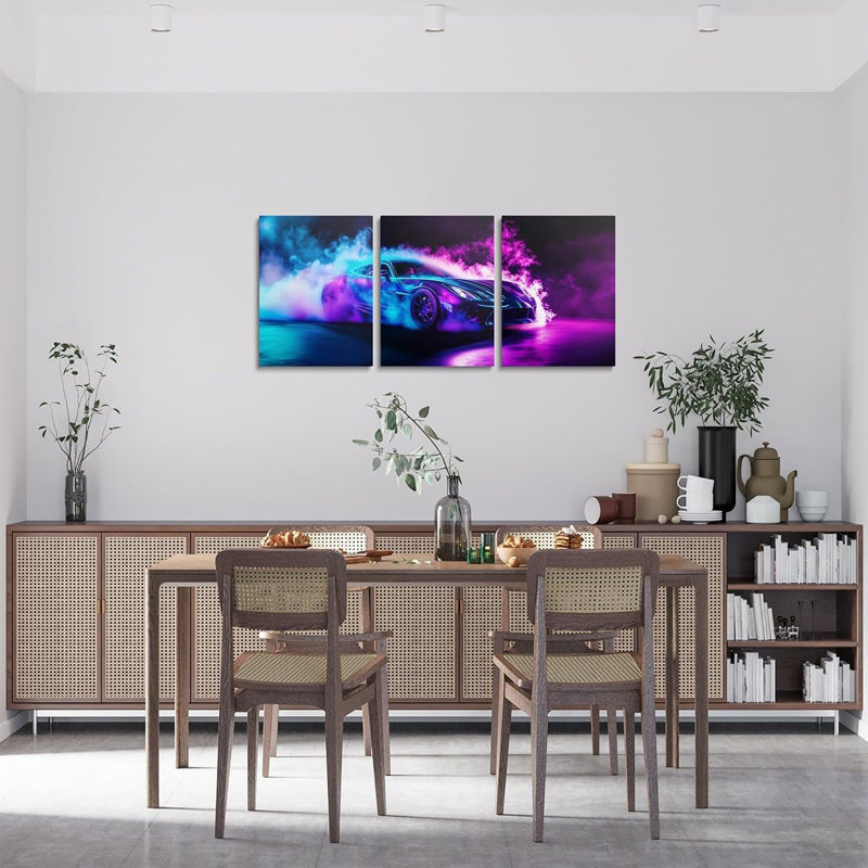 3 Piece Wrapped Canvas Print