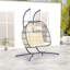 Chaise suspendue en rotin pour 2 personnes