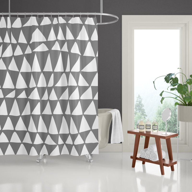 Rideau de douche Lulu, gris
