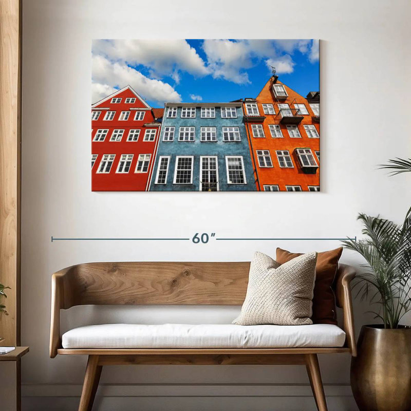 Architecture de Copenhague, H 30 po x l 45 po