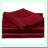Luxury Burgundy Cotton Twin Sheet Set - 300 Thread Count, Deep Pocket Soft Bedding Set for Cozy Nights, Breathable & Durable Sheets