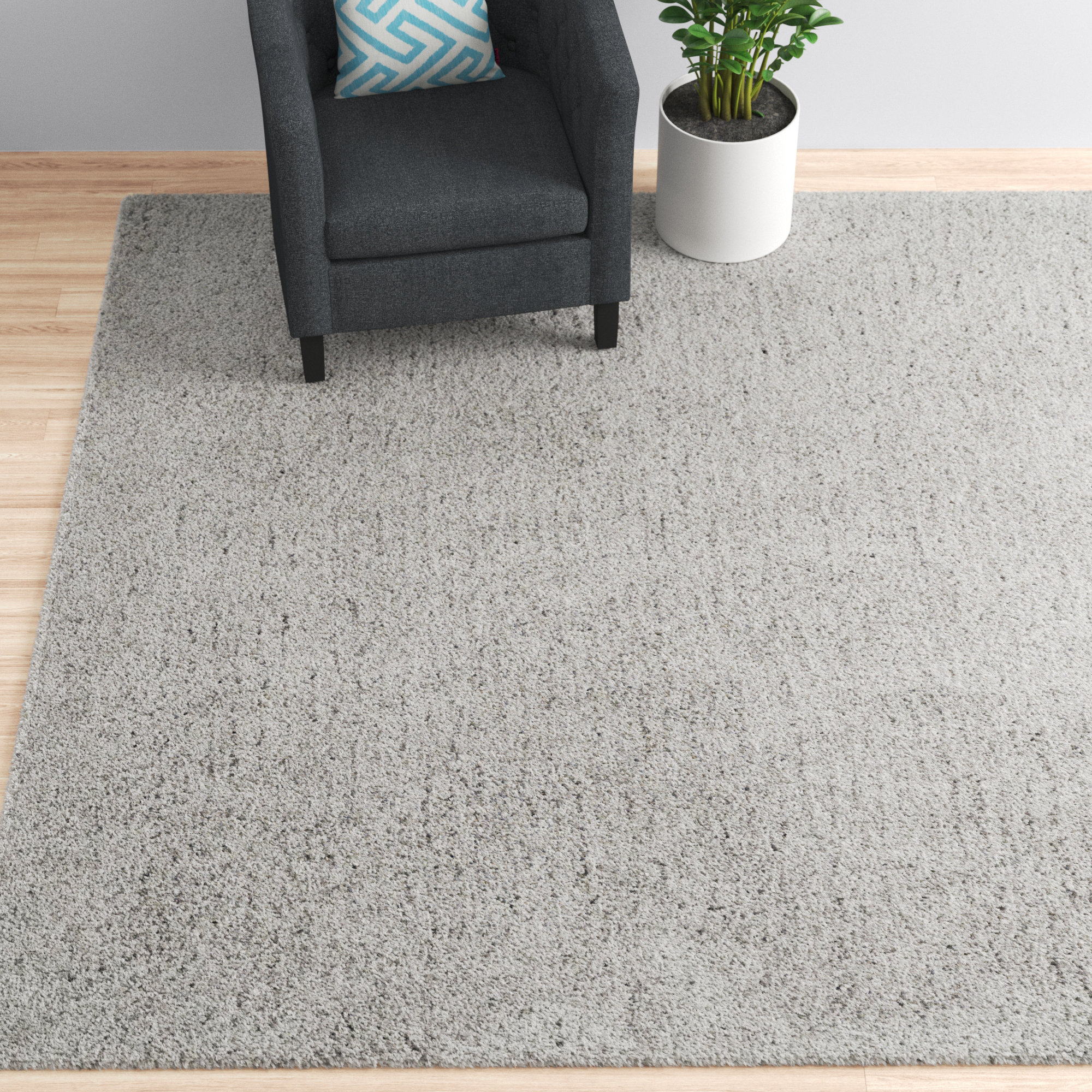 Zipcode Design™ Haddix Indoor / Outdoor Area Rug in Gray | Wayfair