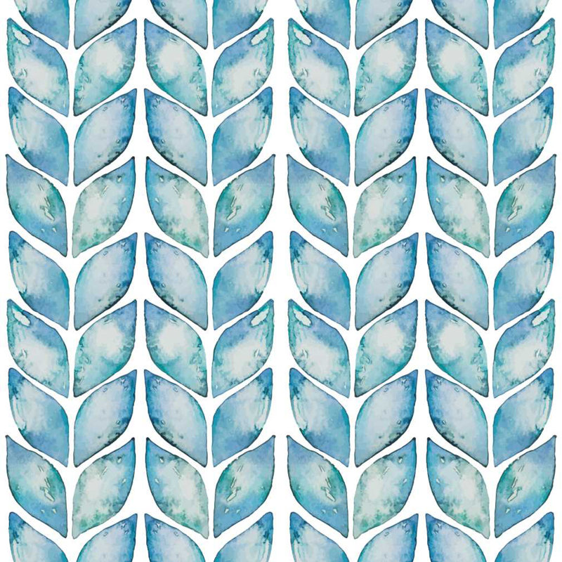 Papier peint aquarelle à peler et coller, L 8,5 po x l 24 po