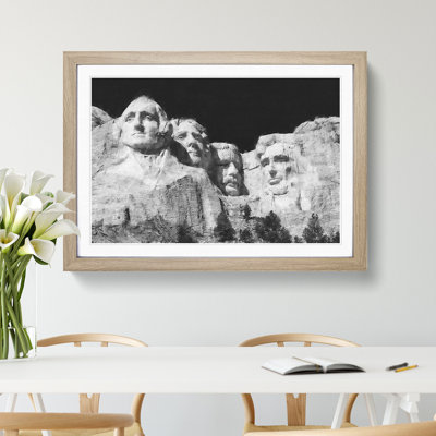 Mount Rushmore - Picture Frame Painting