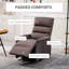 Fauteuil d'appoint moderne, fauteuil inclinable électrique-1307331292