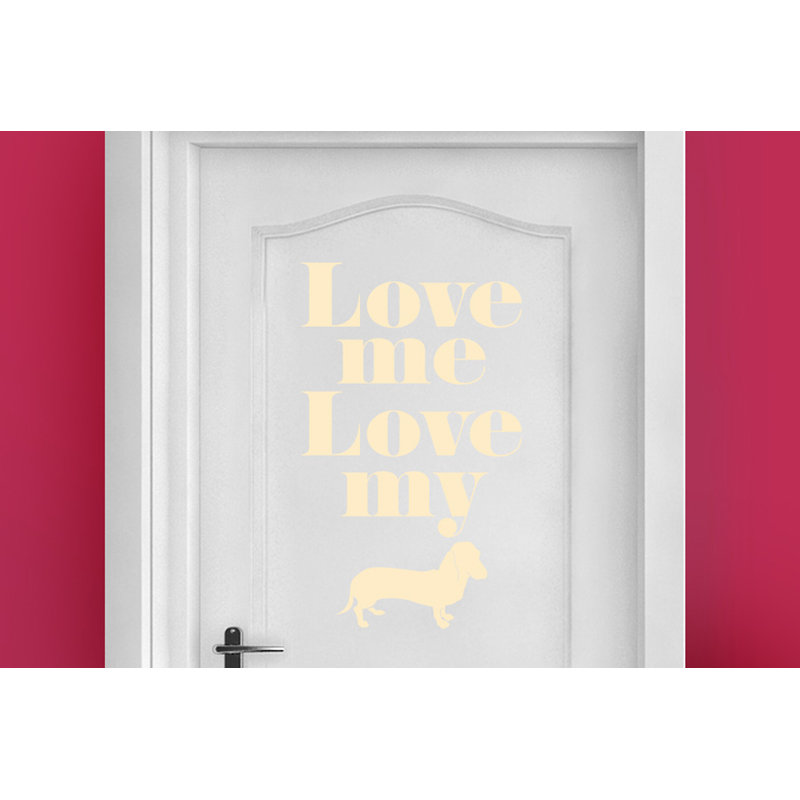 Animals Wall Decal, Beige