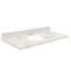 Dessus de salle de bain simple 25 po meuble-lavabo-19334307-19334302-19334314