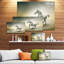 «White Horse in Motion», impression sur toile tendue-19239107
