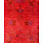 Overdyed Hand-Knotted Wool Modern-Contemporary Pink Area Rug 9' 1" x 11' 10"