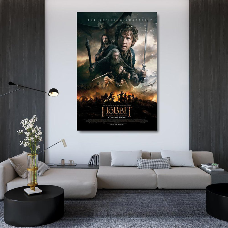 The Hobbit, H 48 po x l 32 po