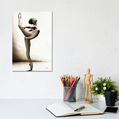 Musing Dancer by Richard Young - Wrapped Canvas Gallery-Wrapped Canvas Giclée