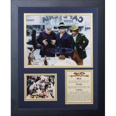 The Three Stooges Framed Memorabilia