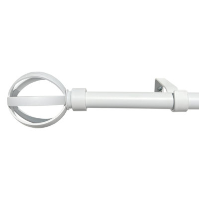 Rotella Adjustable Single Curtain Rod