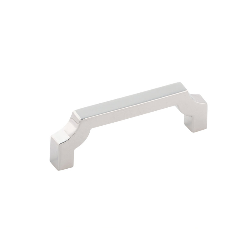 Monarch Collection Pull - Cabinet Pull - Transitional Hardware for Drawers & Cabinets, 3", Polished Nickel