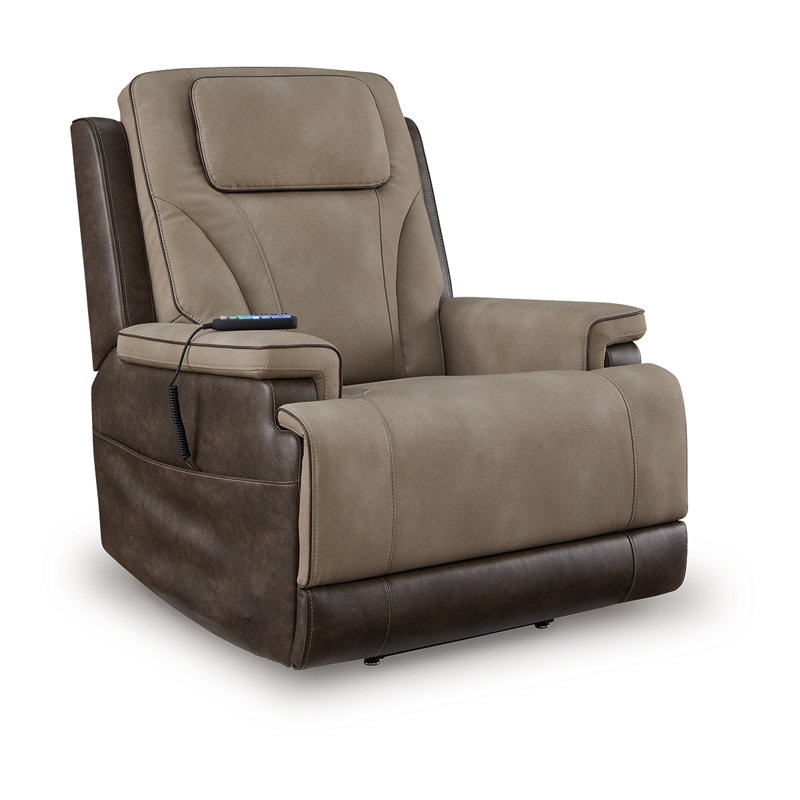 Fauteuil inclinable 4Z-Peaceful Pause, Brun