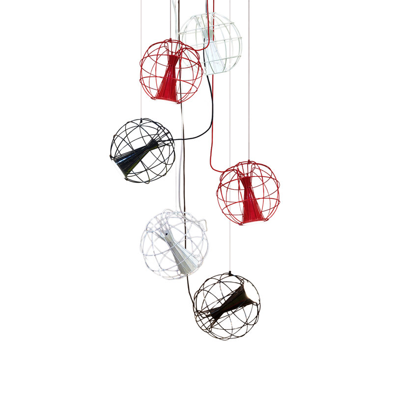 Latitude 1 - Light LED Pendant, Black