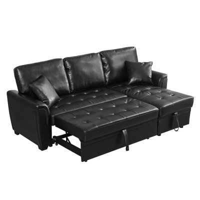 Canapé modulaire en cuir 3 pièces Jeru