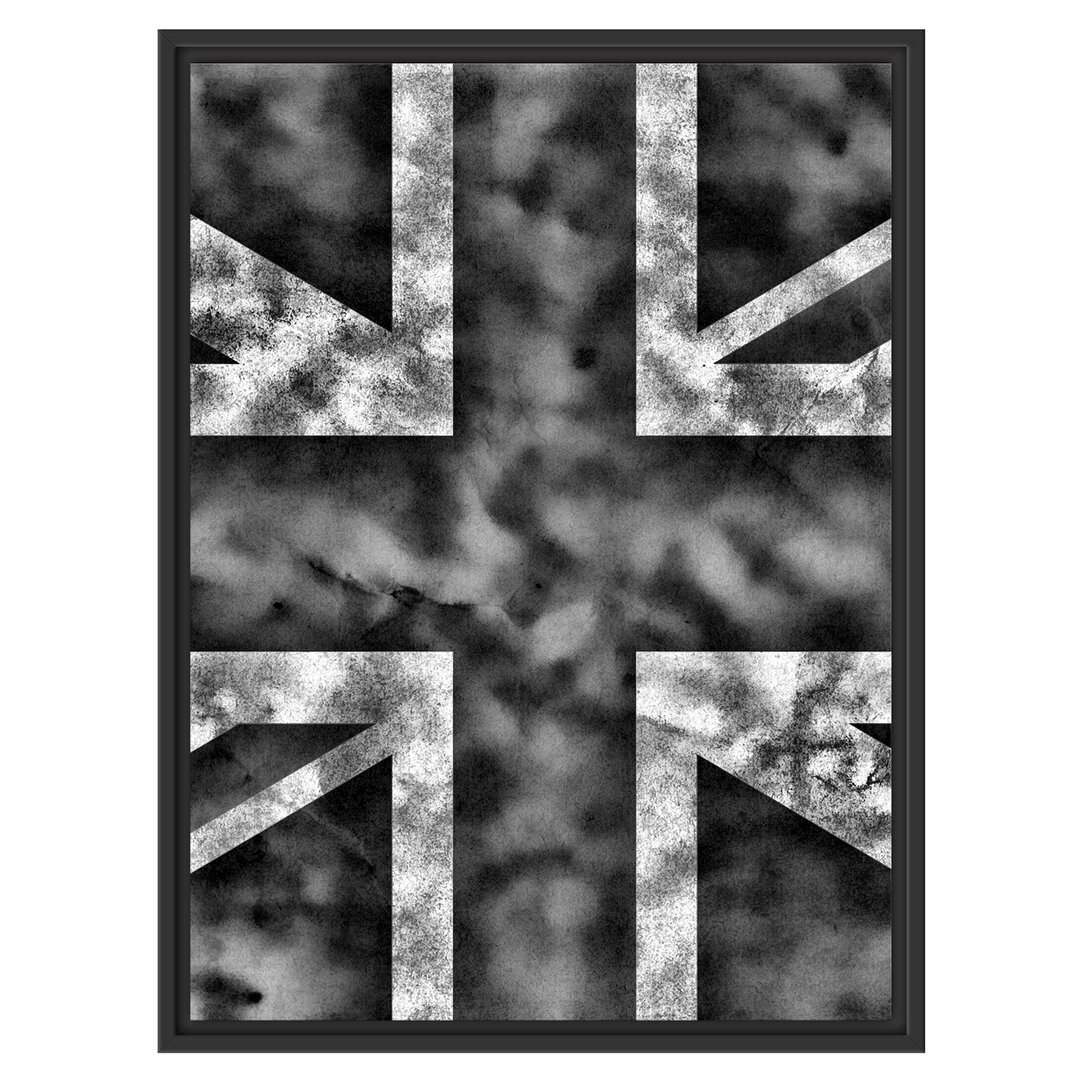 Gerahmtes Wandbild Großbritannien Flagge