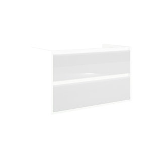 Cristal 120cm Single Bathroom Vanity Base Only