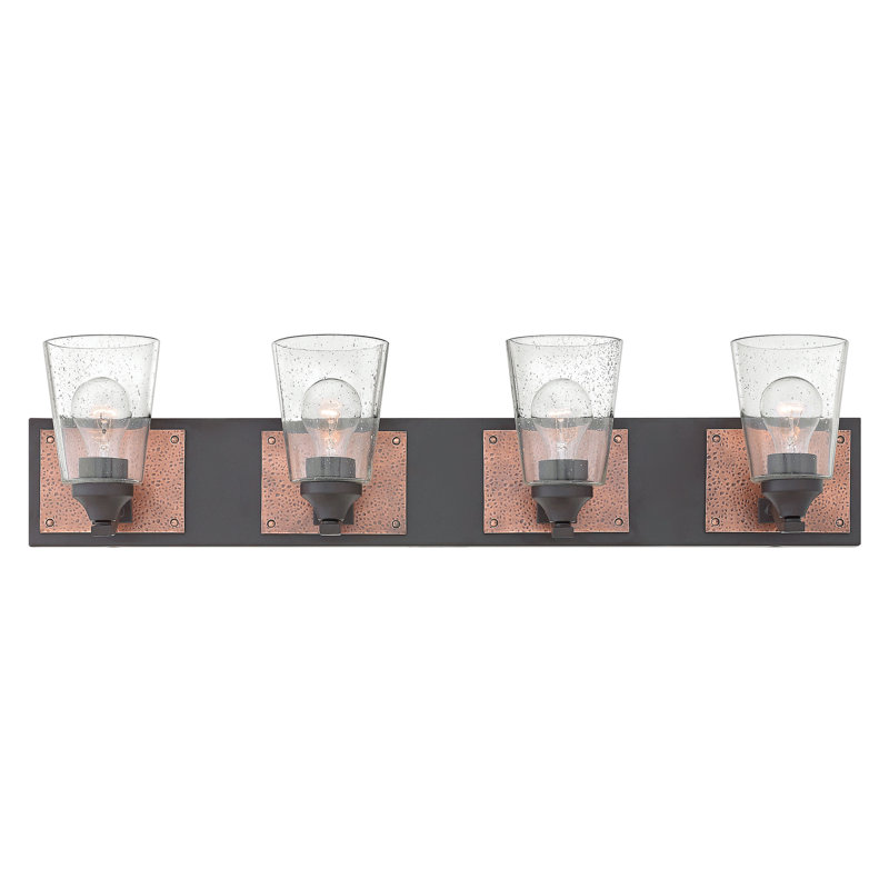 Jackson 4-Light Dimmable Vanity Light, Buckeye Bronze