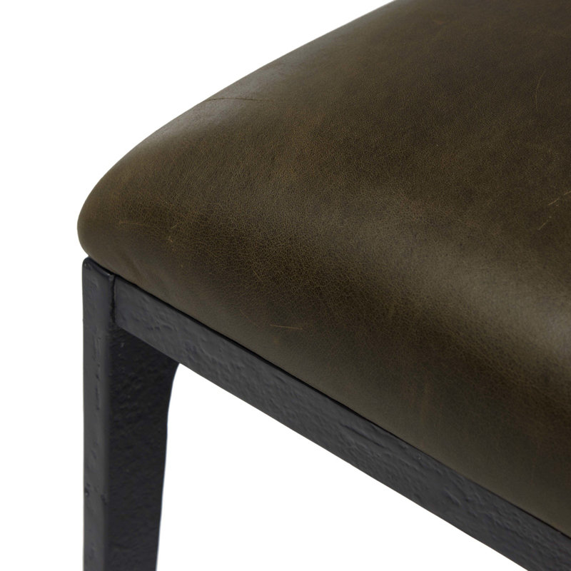 Valeene Upholstered Dining Chair, Dulane Moss