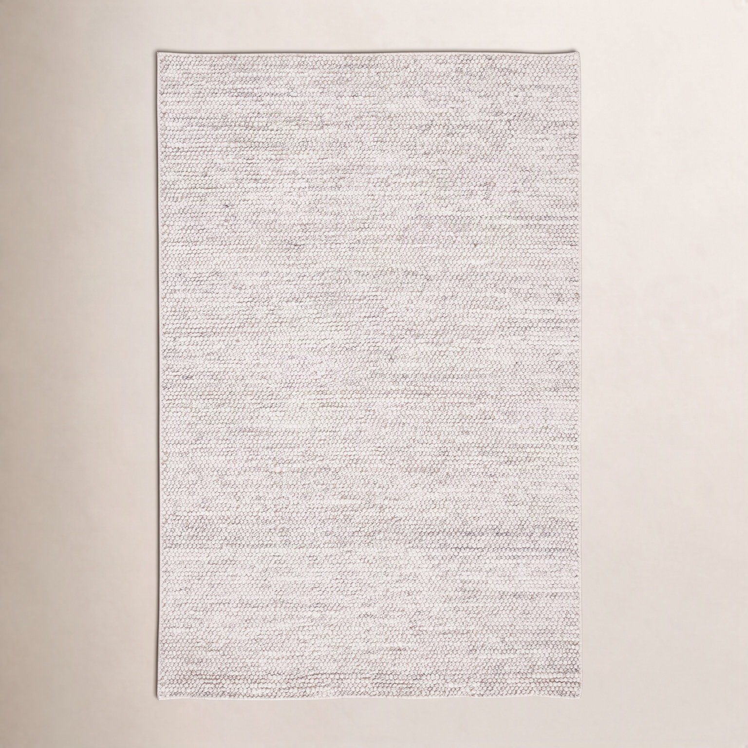 Danie Gray Ivory Hand-Woven Rug, Rectangle 3' x 5'